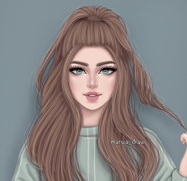 بنات كيوت رسم 2019 - رسومات كرتونية تجنن لاجمل الكائنات 1812 14