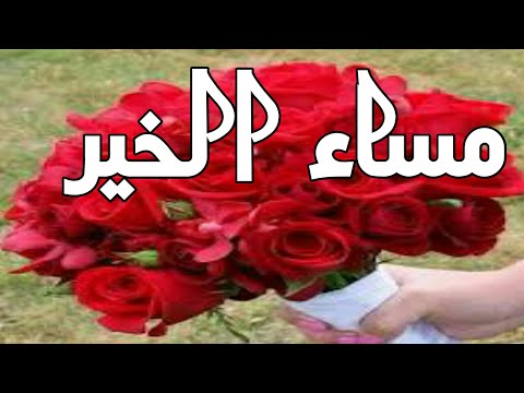 صور ورد مكتوب عليها مساء الخير - ااجمل صور ورد مكتوب عليها مساء الخير 3372 7