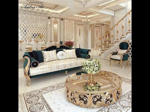 ديكور صالة طويلة - ارق تصاميم ديكورية لريسبشن مساحته طويلة 1496 11